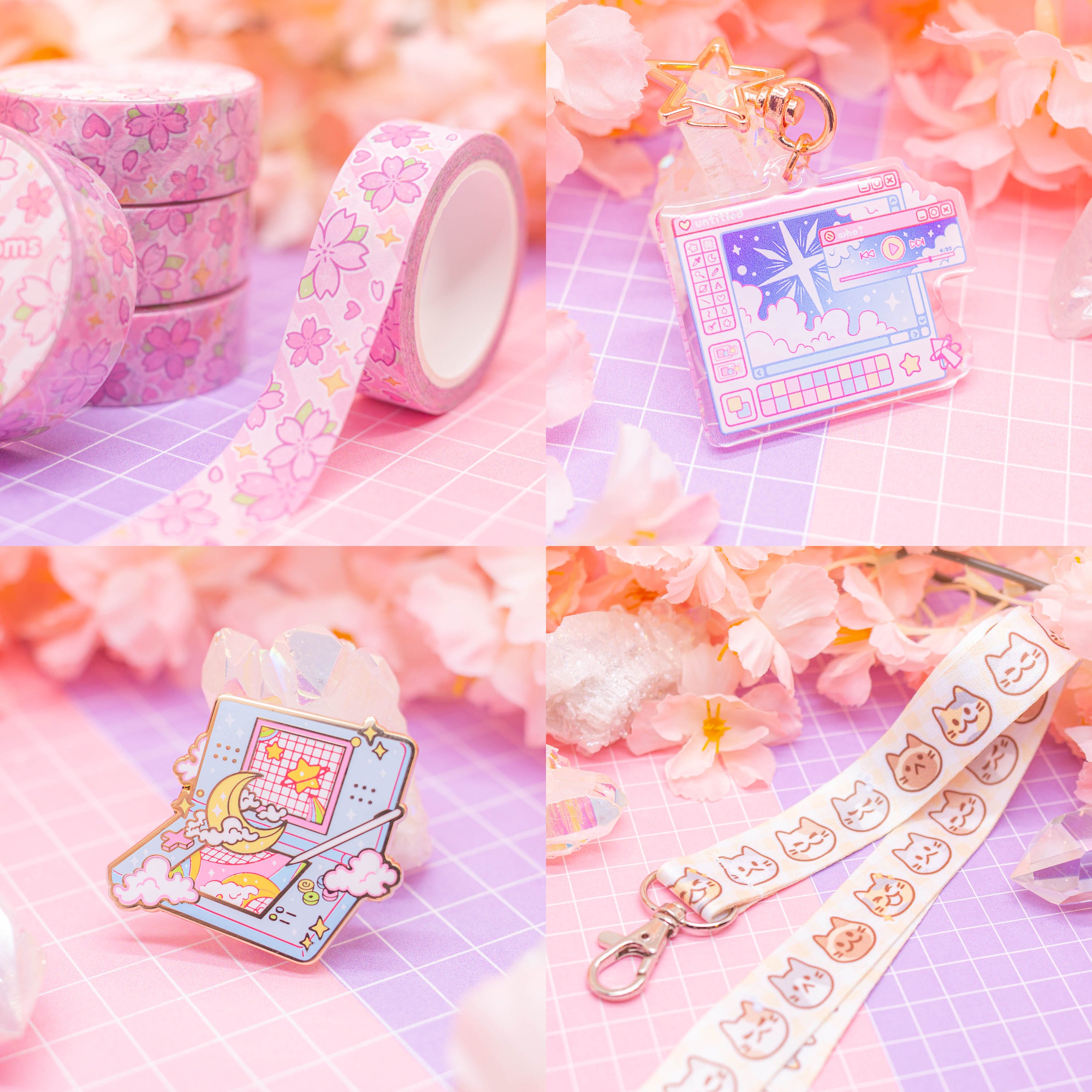 In the Clouds - holographic foil washi tape – Moonlume