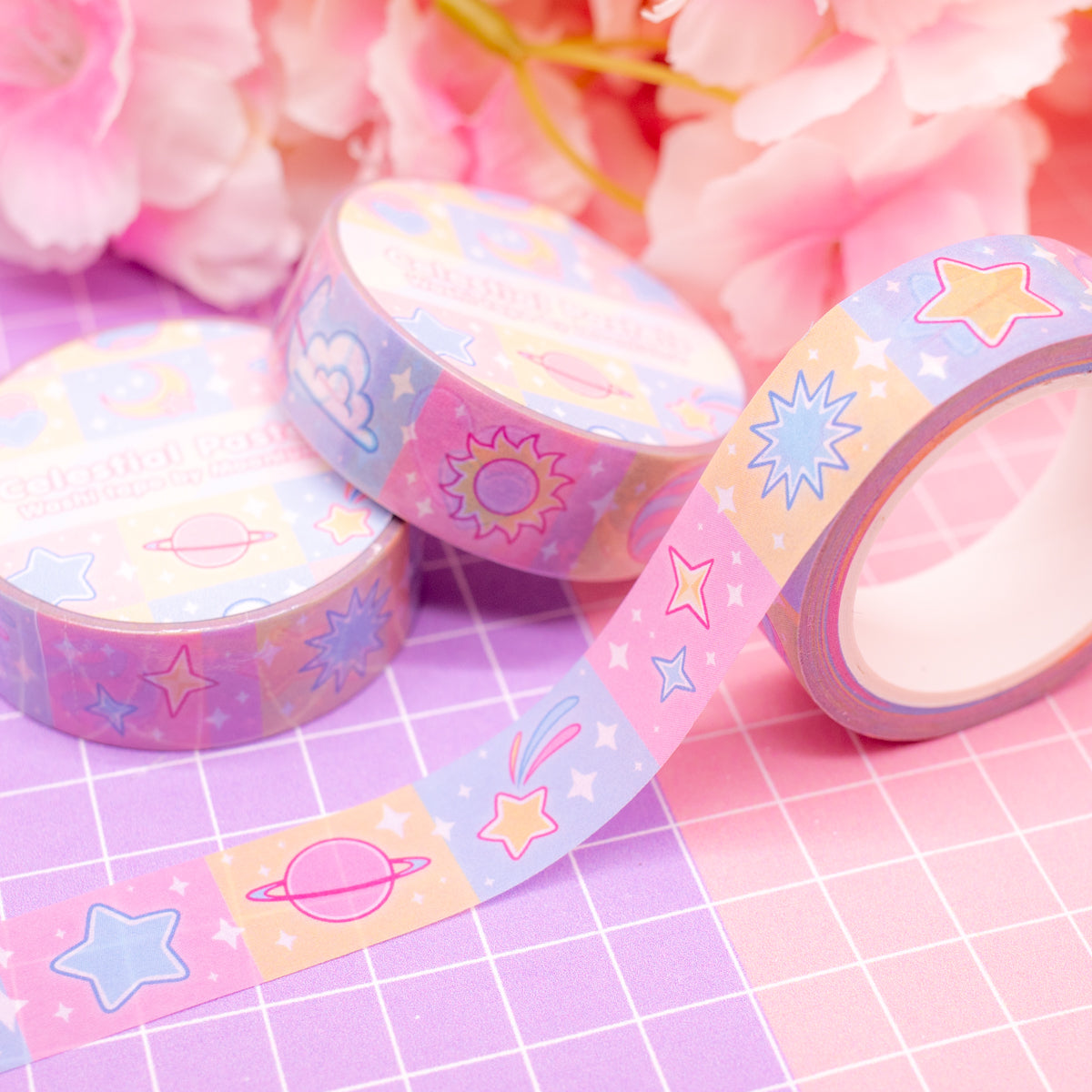 Celestial Pastels - washi tape