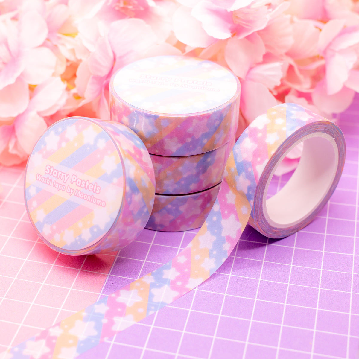 Starry Pastels - washi tape