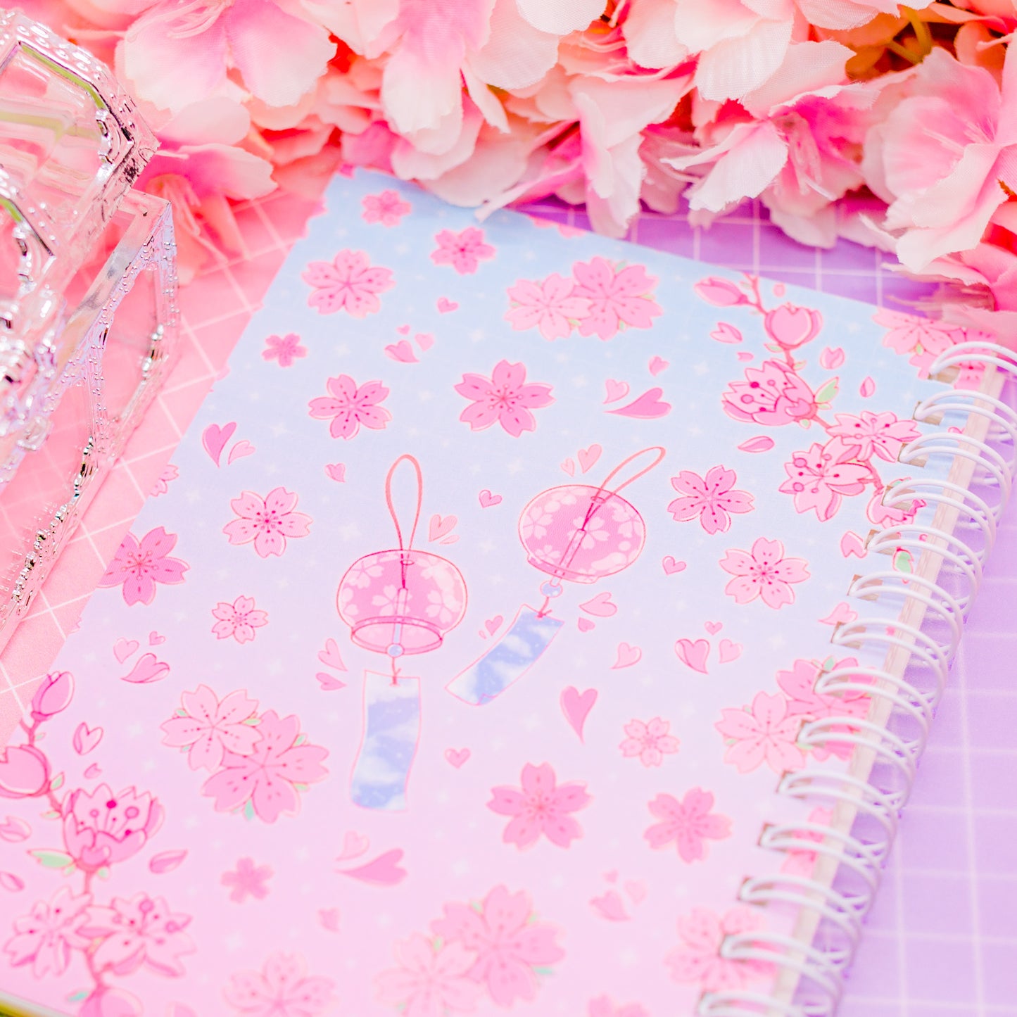 Re-usable sticker collecting book - Sakura Season (A6)