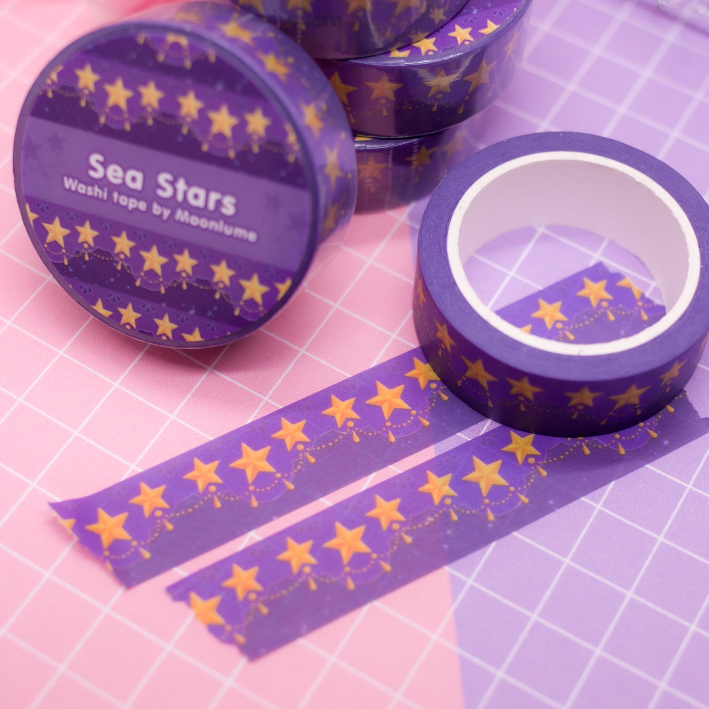 Sea Stars - washi tape inspired by Infinity Nikki