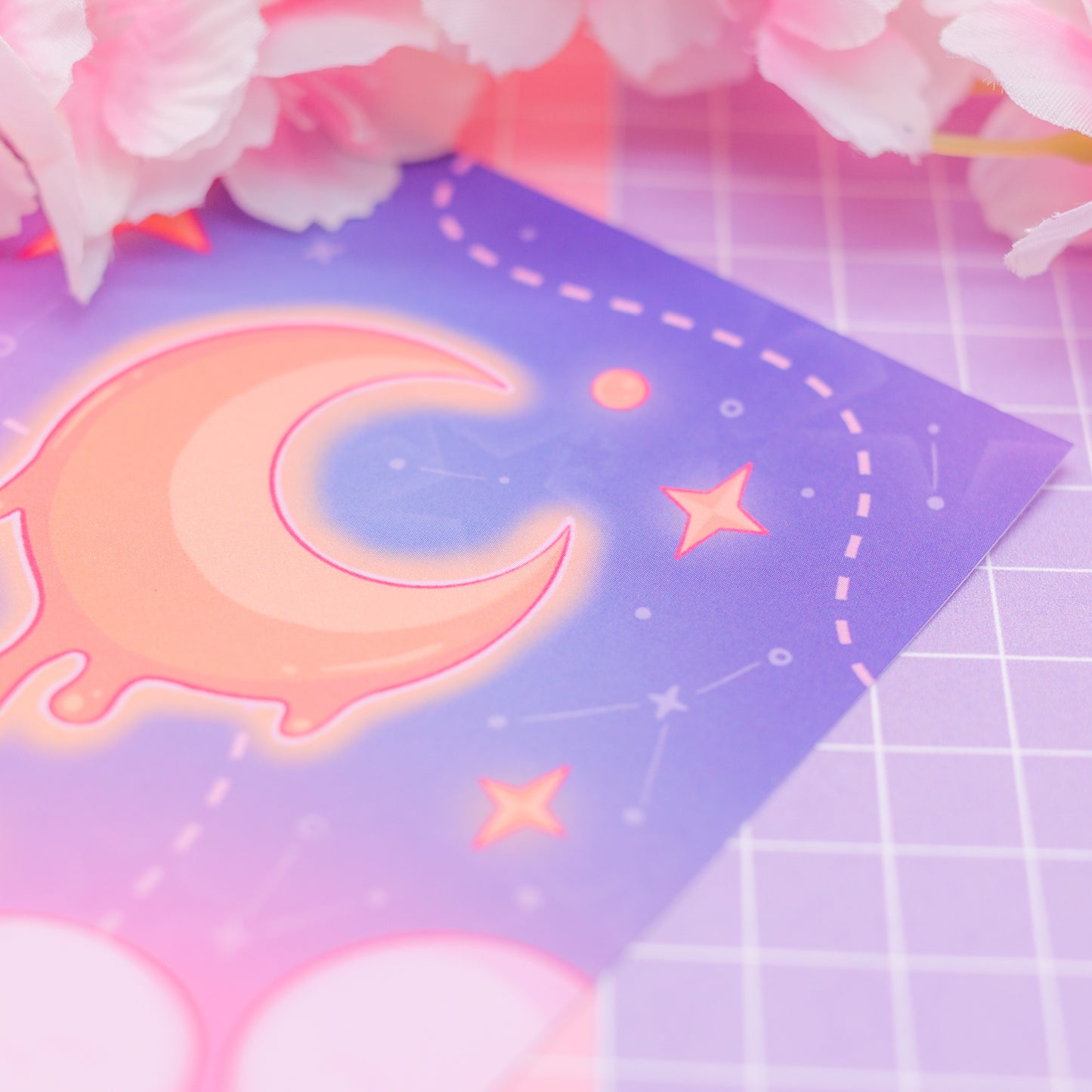 Cosmic Swim - A5 art print (matte)