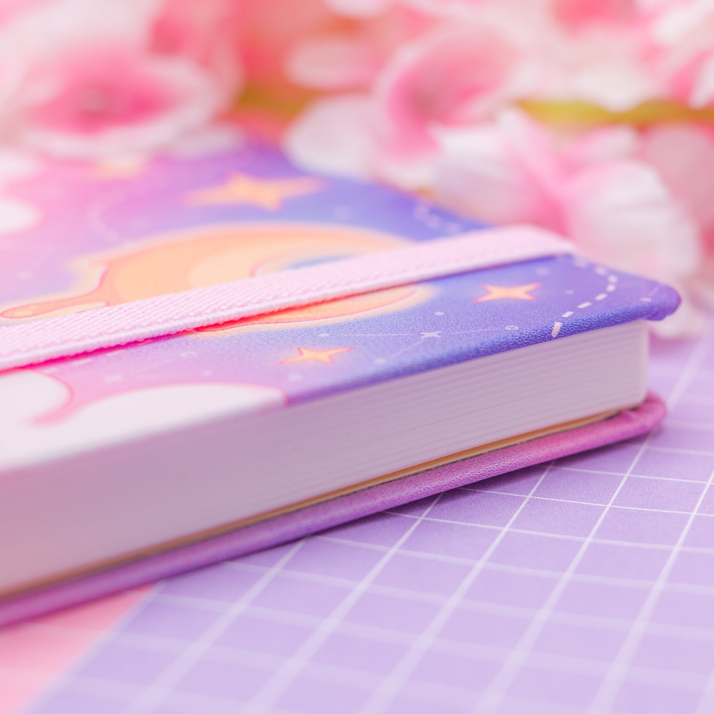 A5 hardcover notebook journal - Cosmic Swim