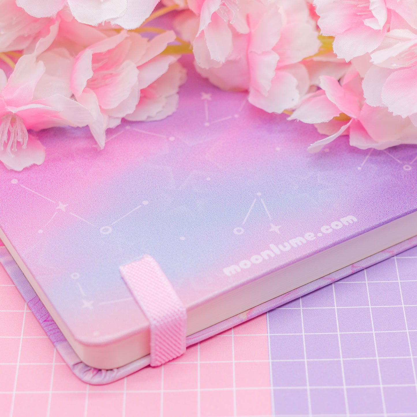 A5 hardcover notebook journal - Cosmic Swim
