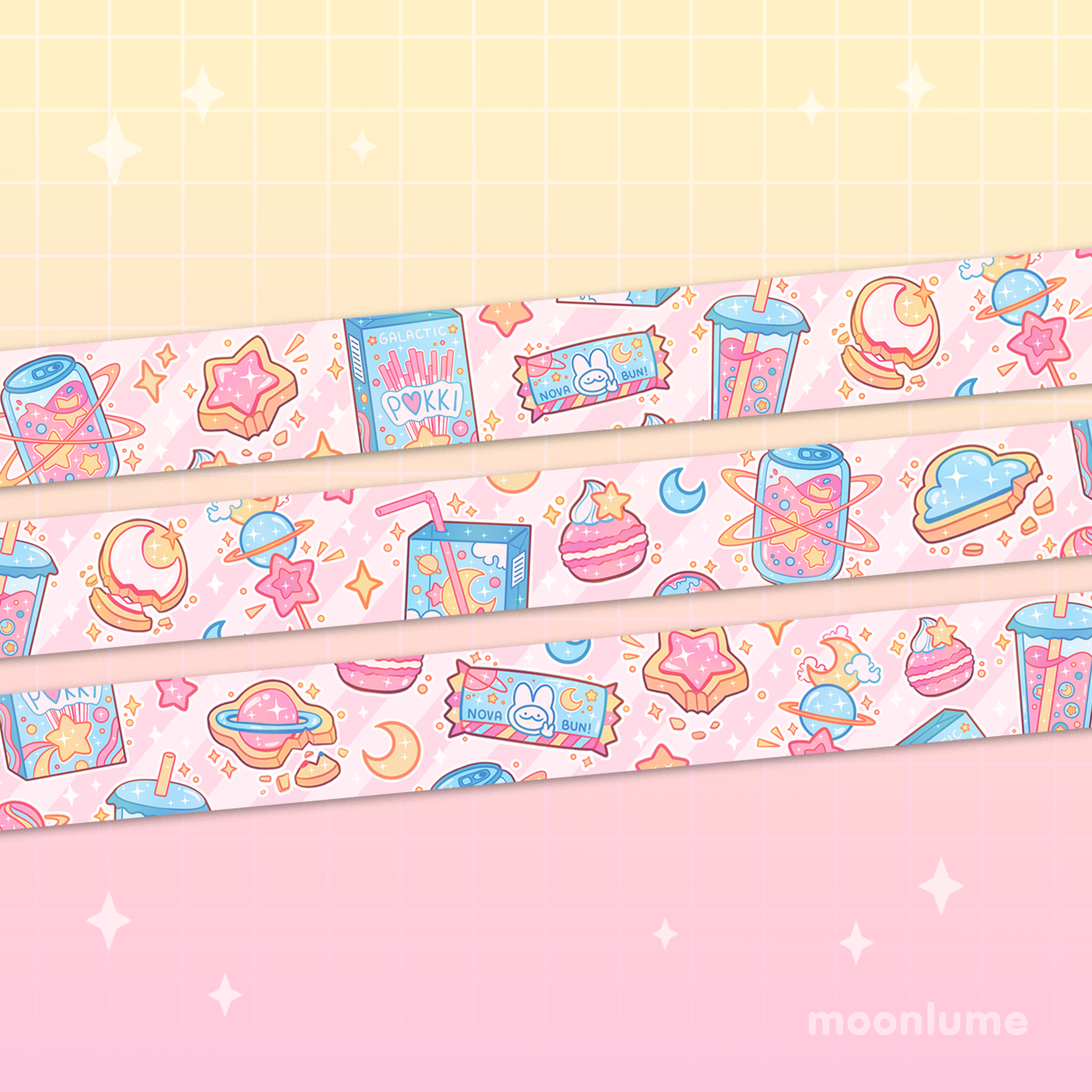 Cosmic Snacks - washi tape