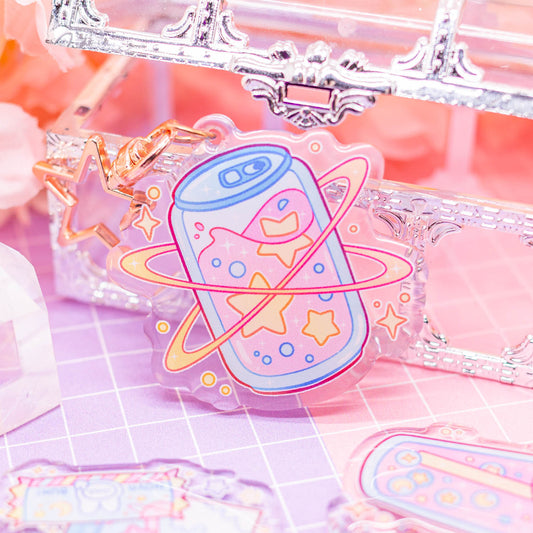 Cosmic Snacks - Cosmic Soda acrylic charm / keychain