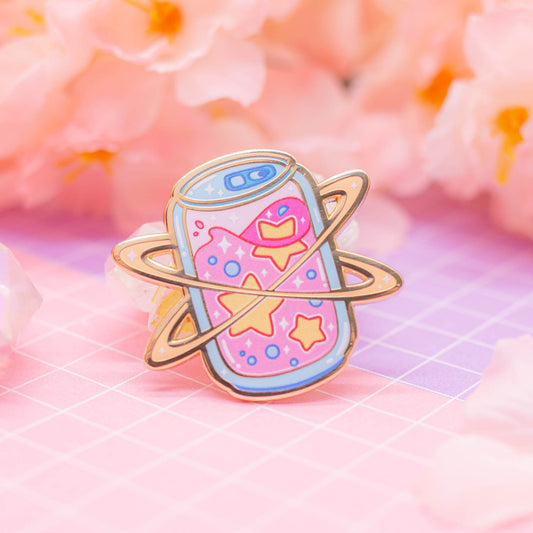 Cosmic Snacks - cosmic soda enamel pin