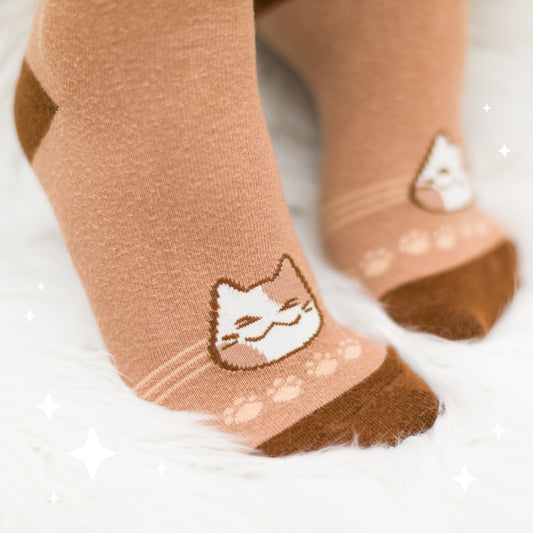 Cats, cats, cats! - B-GRADE crew socks