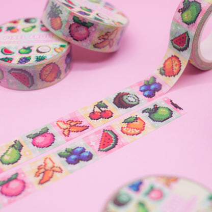 Pixel Fruit - washi tape