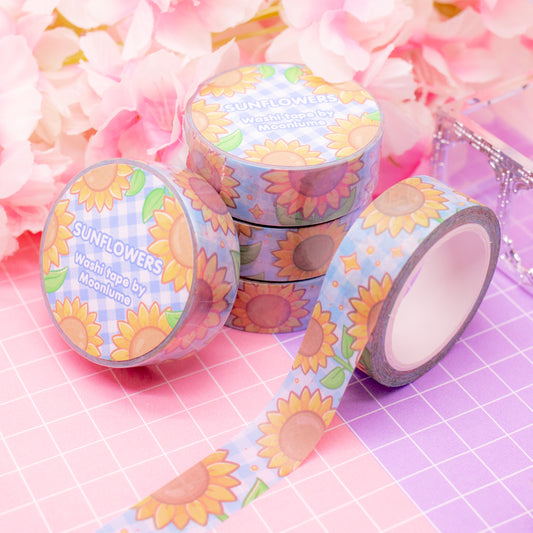 Sunflower Fields - washi tape