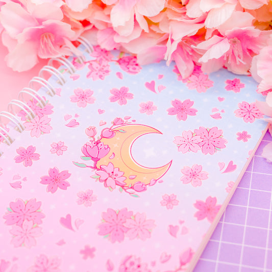 Re-usable sticker collecting book - Sakura Season (A6)