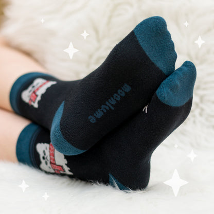 Cat Ghost - B-GRADE crew socks