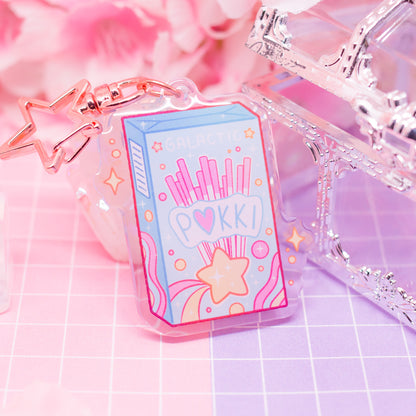 Cosmic Snacks - Cosmic Pokki Snack acrylic charm / keychain