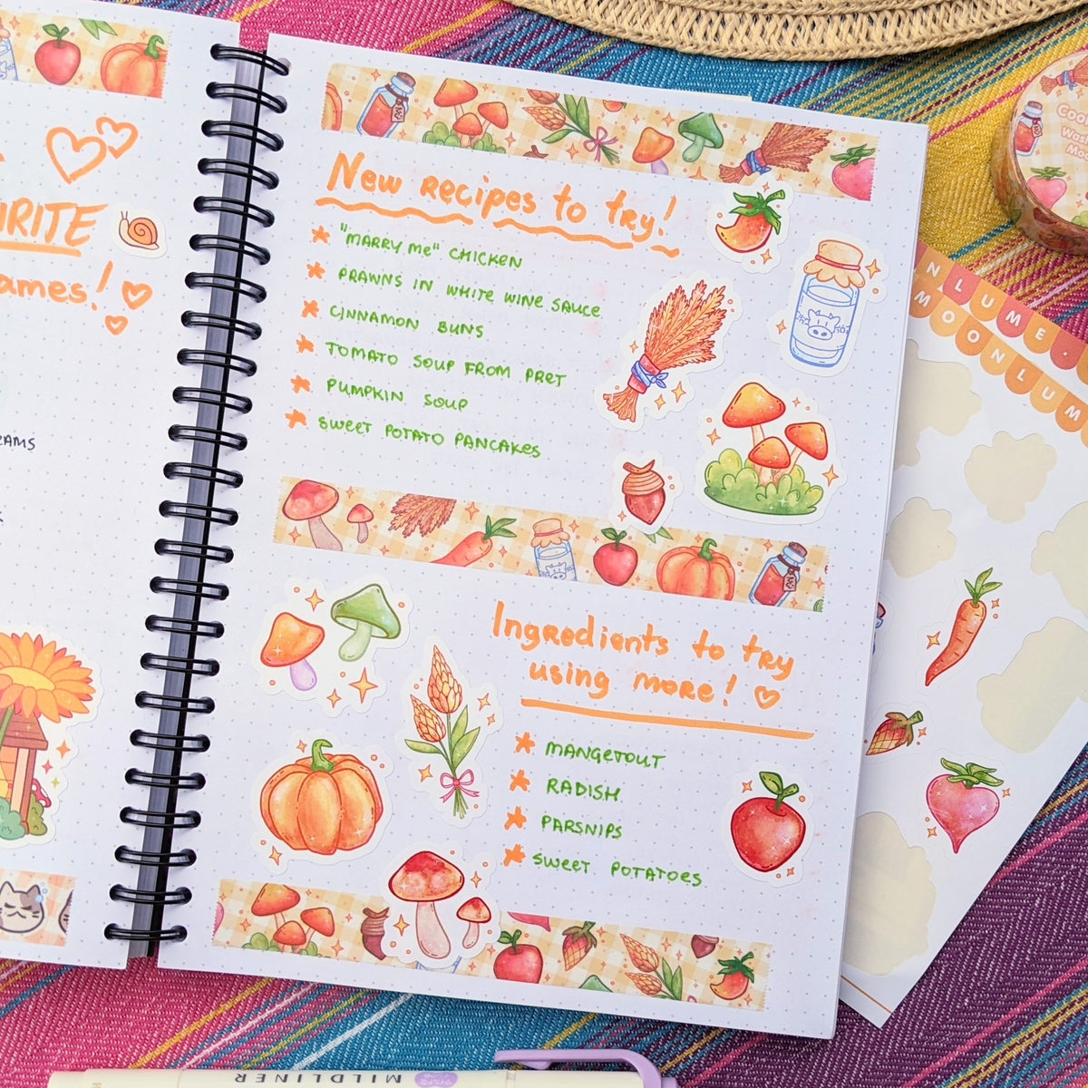 Breath of the Wild: Cooking time! - washi tape