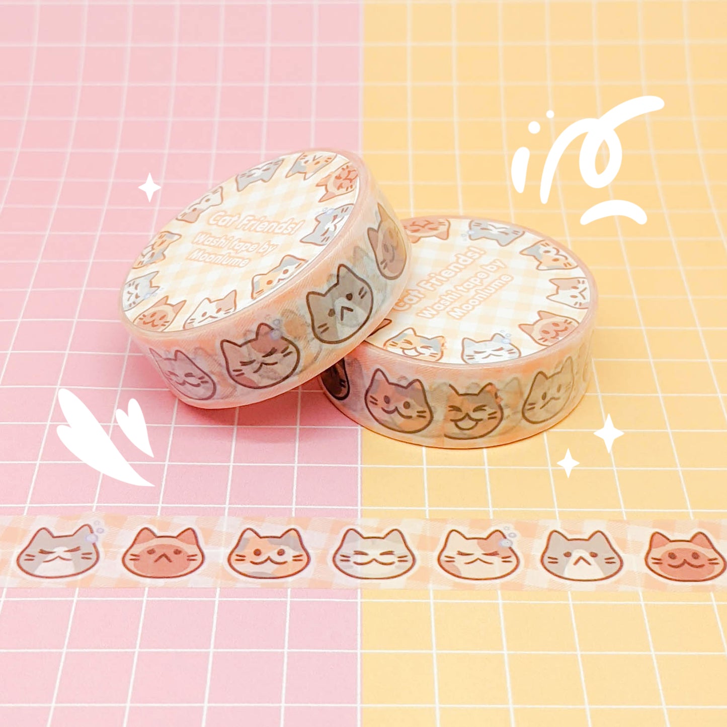 Cats, cats, cats! - washi tape